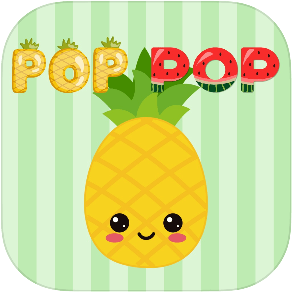 Pop Pop Fruits App Icon